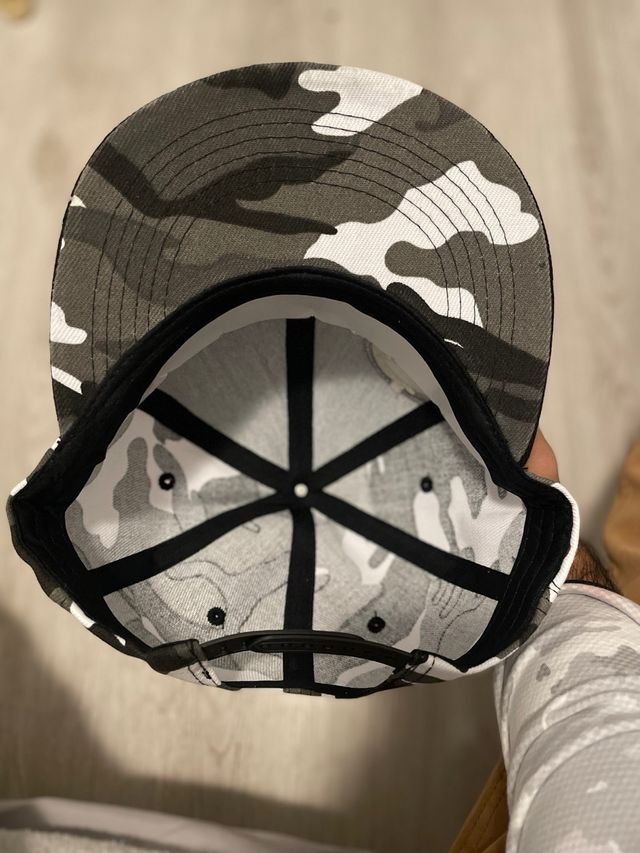 Gorra Hip Hop Camuflaje Calavera