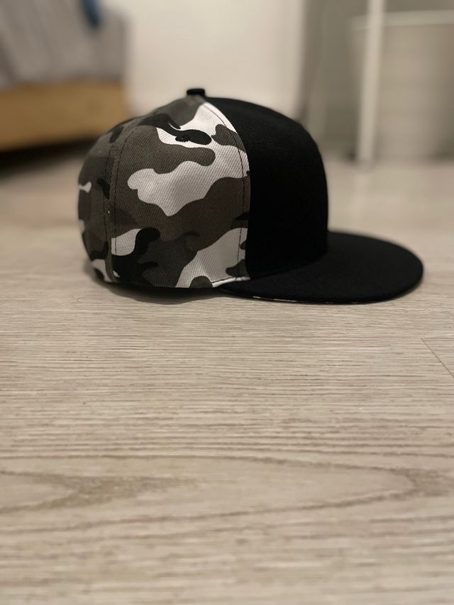 Gorra Hip Hop Camuflaje Calavera