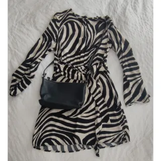Vestido Mango Animal Print