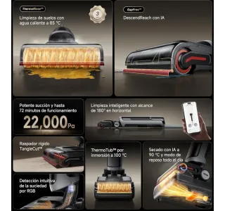 Dreame H15 Pro Limpiador Suelo Calefactado