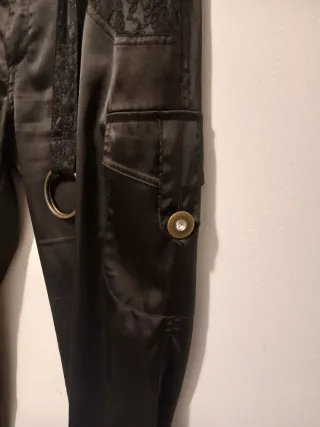 Pantaloni Motivi tg.L eleganti neri