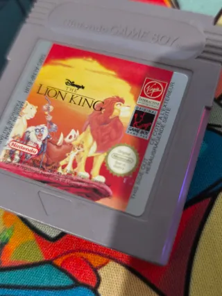 El Rey León GBC Nintendo Oficial