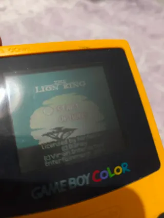 El Rey León GBC Nintendo Oficial