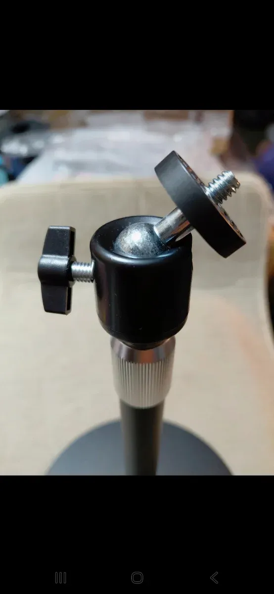 Soporte de micrófono de mesa