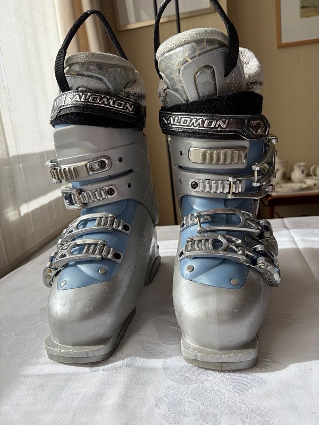 Botas de esquí Salomon Talla 24 Gris