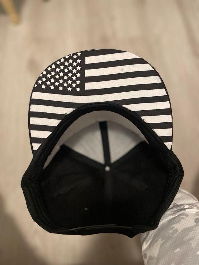 Gorra Hip Hop Negra con Logo