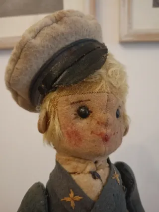 Muñeco Antiguo Steiff Marinero