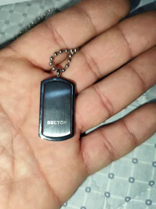 Collana Sector uomo acciaio