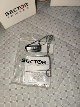 Collana Sector uomo acciaio