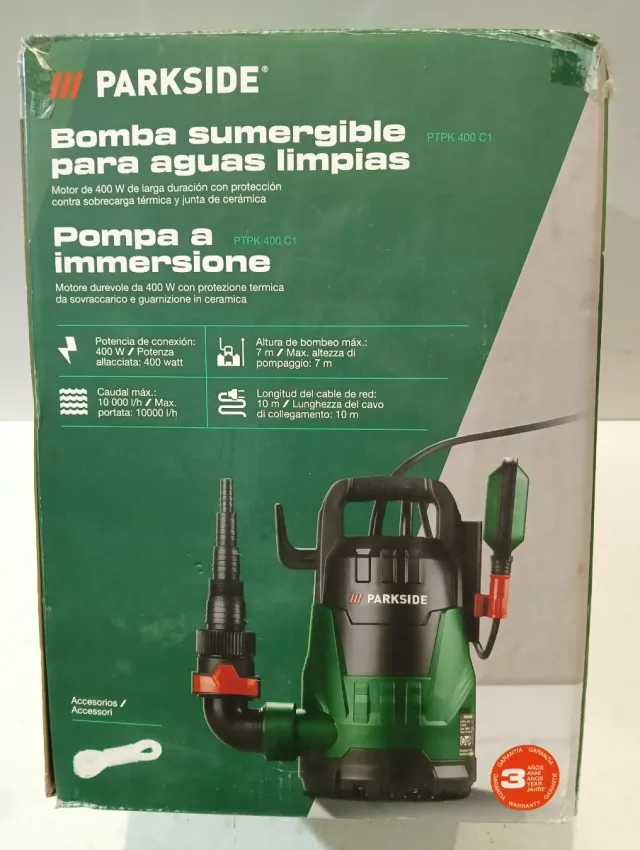 Bomba Acqua Chiaro PARKSIDE