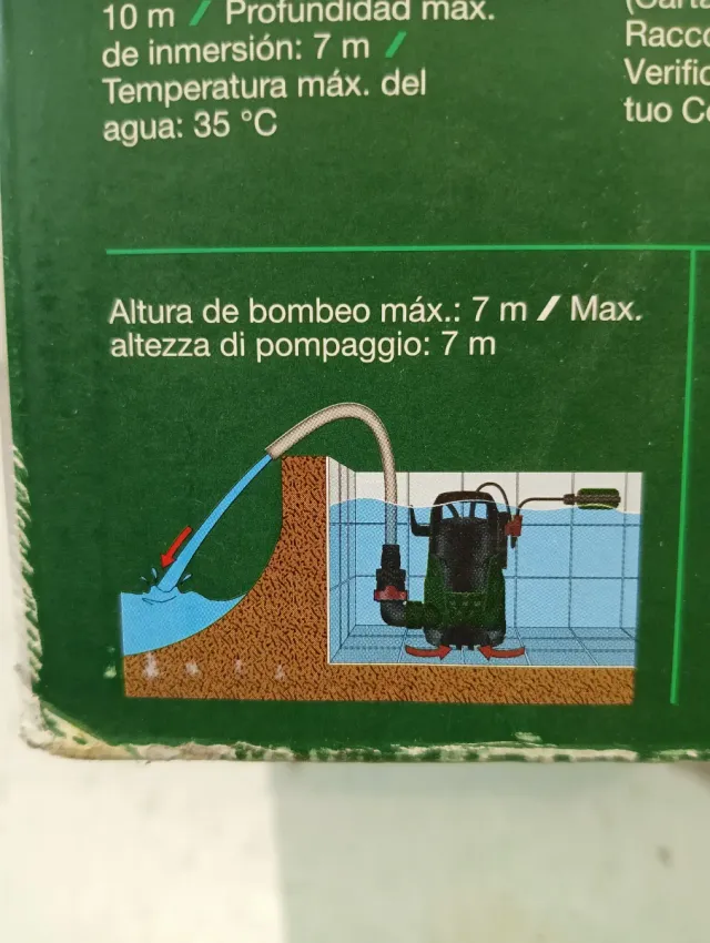 Bomba Acqua Chiaro PARKSIDE