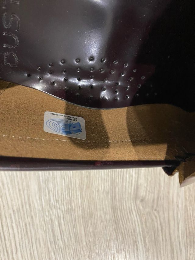Mocasines Dustin Burdeos Talla 43