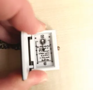 Collana orologio Death Note