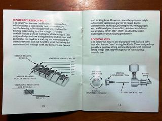 Manual Fender American Standard 1987