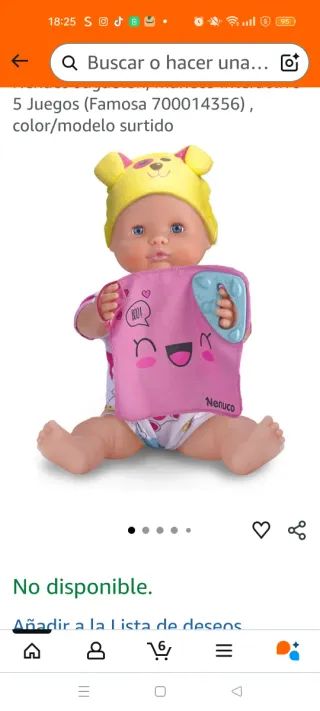 Muñeco "Nenuco juguetón"con accesorios