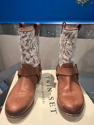 Stivali Twin-Set Cammello