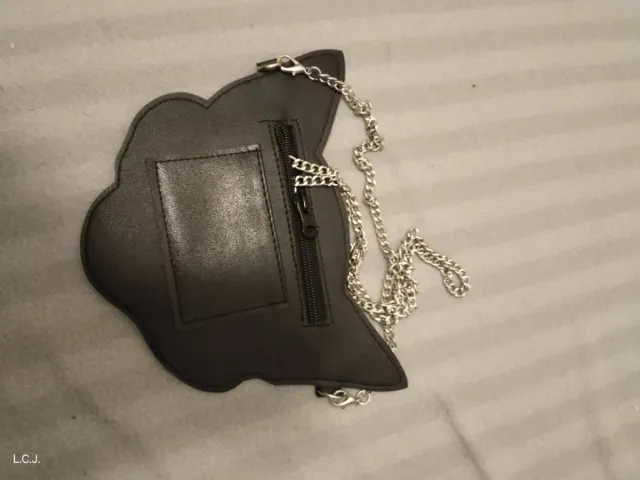 Bolso gato blanco y negro nuevo