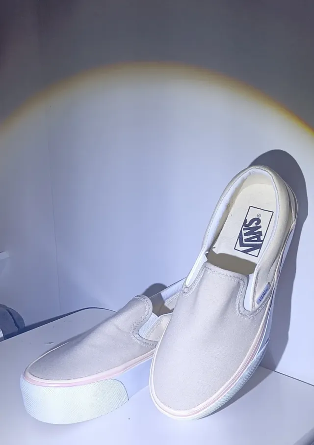 Vans Classic Slip-On Stackform Beige/Rosa