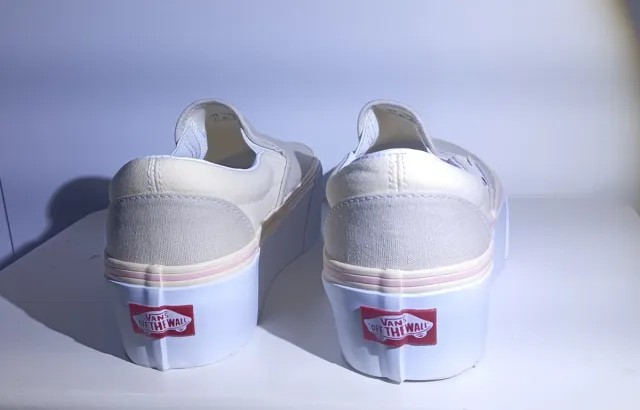 Vans Classic Slip-On Stackform Beige/Rosa