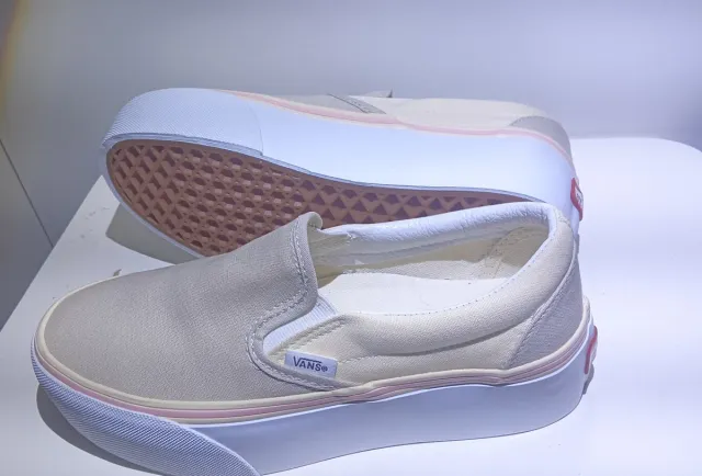 Vans Classic Slip-On Stackform Beige/Rosa