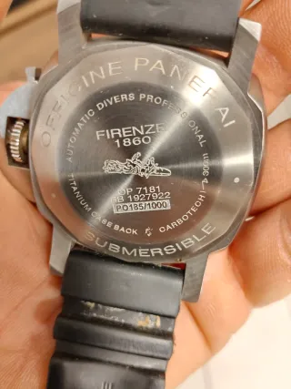 Orologio che si ri fa al Panerai Submersible Autom