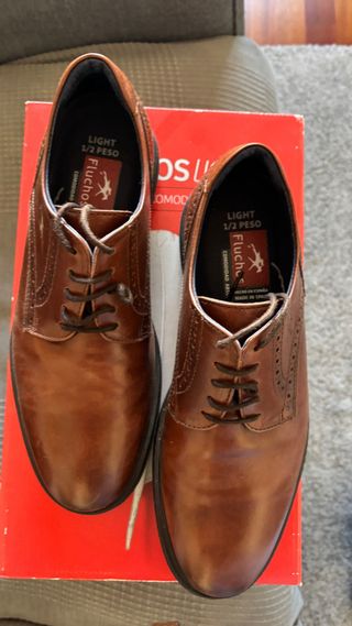 Zapatos Fluchos Marrones Hombre talla 40