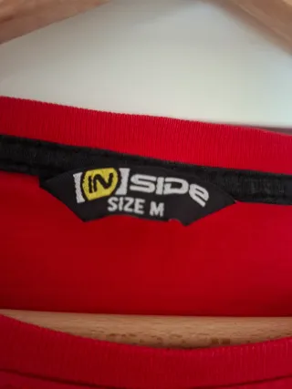 Camiseta Inside chico roja