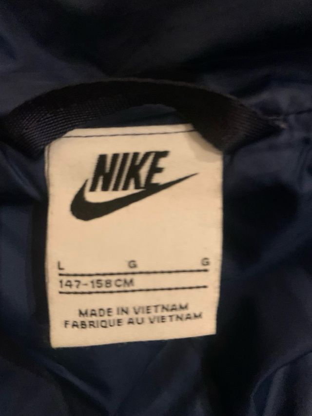 Chaqueta Nike Azul marino y azul