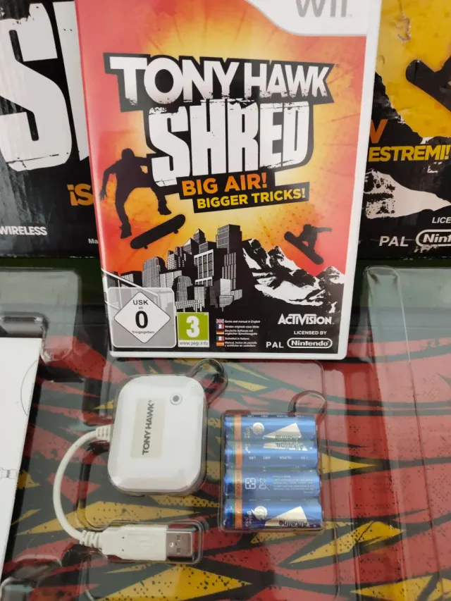 🇪🇸 Tony Hawk Shred Wii Skate y juego