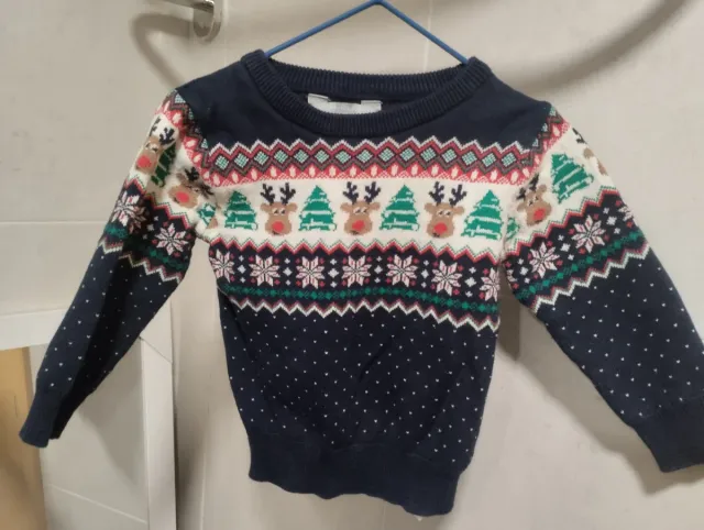 Jersey Navidad Bebé 12-18 Meses