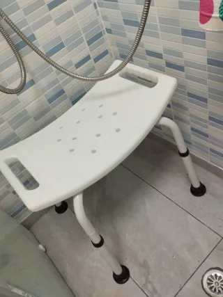 Silla de ducha antideslizante