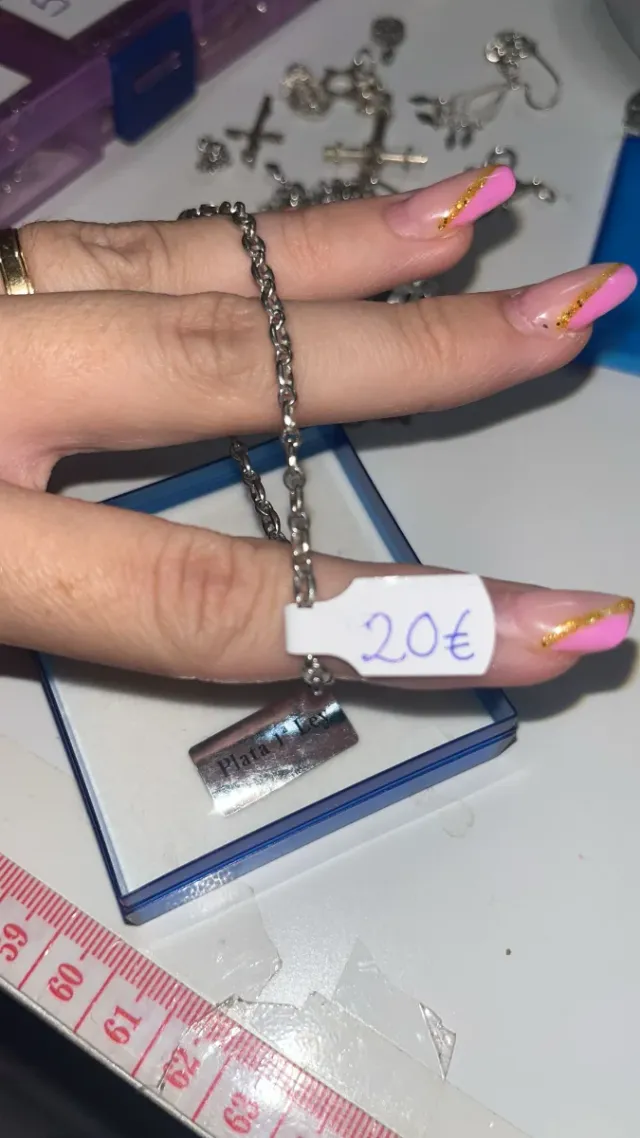 Bracciale a maglie da 19 cm