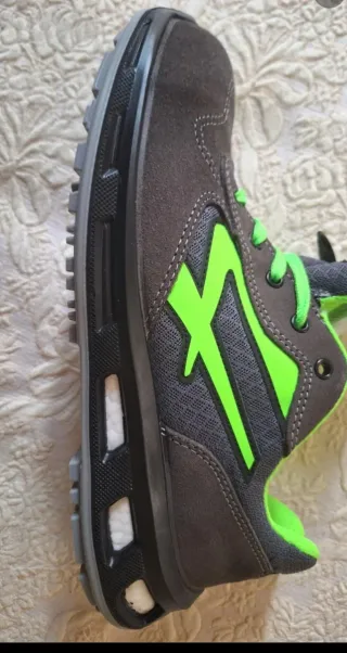 Zapatos Up Power Talla 43 Gris/Verde de trabajo