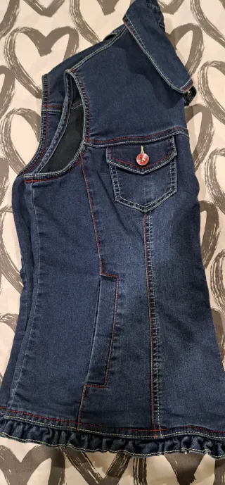 Chaleco vaquero Punt Roma Talla XXL