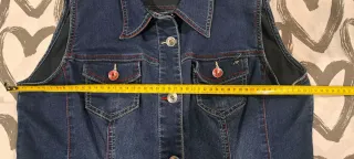 Chaleco vaquero Punt Roma Talla XXL