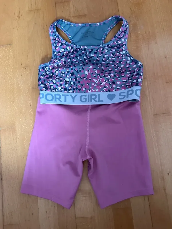 Conjunto deportivo niña gimnasia M