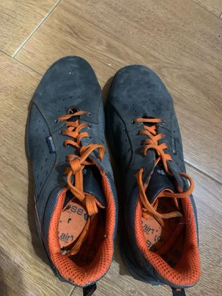 Botas BASE seguridad gris/naranja T46