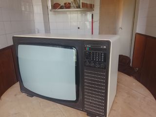 Televisor Philips 1950 Vintage Beige/Negro