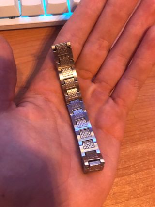 Pulsera Lacoste plateada