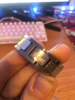 Pulsera Lacoste plateada