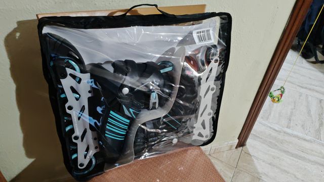 Patines en línea Crivit bota blanda 40-45