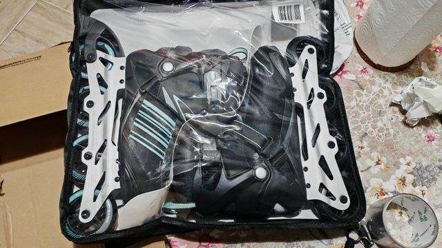 Patines en línea Crivit bota blanda 40-45