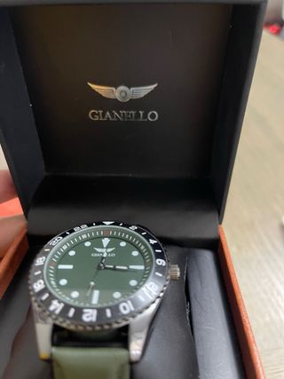 Reloj Gianello Hombre Verde Nuevo