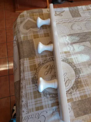 Appendiabiti in legno 3 ganci