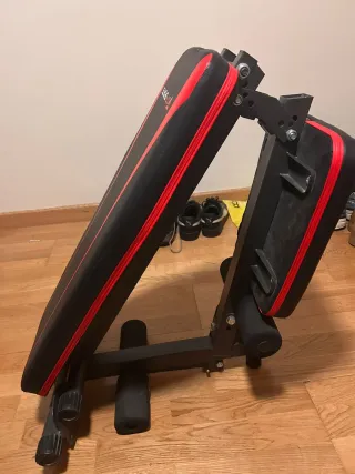 Banco de pesas ajustable