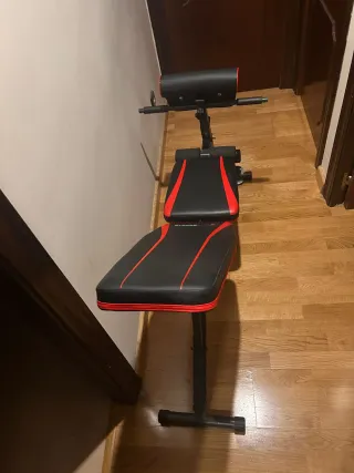 Banco de pesas ajustable