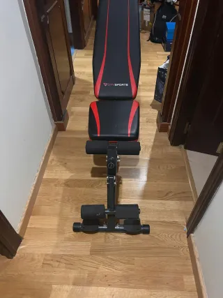 Banco de pesas ajustable