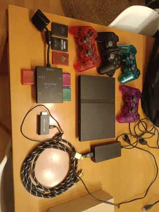 PS2 Slim SCPH-70004 | HDMI + Multitap + FMCB