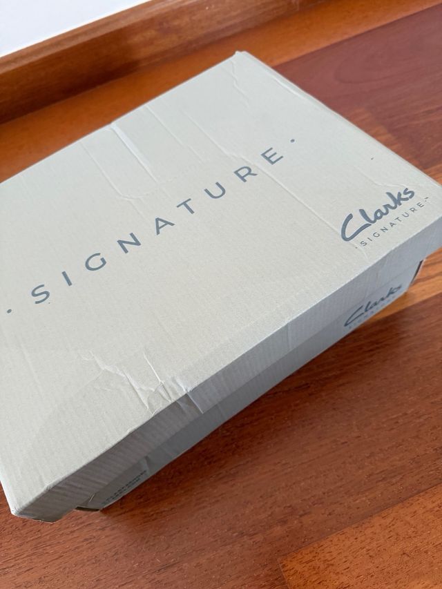 Zapatos Clarks Negros Hombre