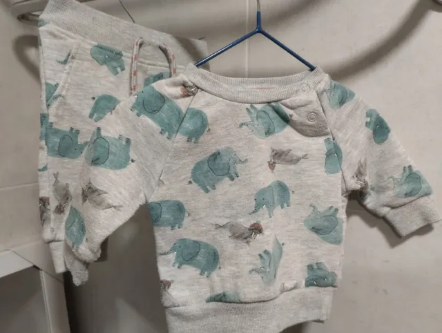 Conjunto chándal bebé 1-3 meses
